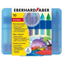 Eberhard Faber Sulandırılabilir Mumlu Pastel Boya 10 Renk - Eberhard Faber