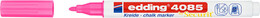 Edding 4085 Sıvı Tebeşir Kalemi FOSFORLU PEMBE - 1