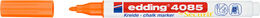 Edding 4085 Sıvı Tebeşir Kalemi FOSFORLU TURUNCU - 1