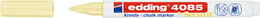 Edding 4085 Sıvı Tebeşir Kalemi PASTEL SARI - 1