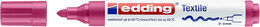 Edding 4500 Kumaş Tekstil Boyama Kalemi CARMINE RED - 1