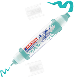 Edding 5400 Akrilik Boyama Markörü 3D Double Liner PARLAK TURKUAZ - Edding