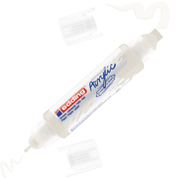 Edding 5400 Akrilik Boyama Markörü 3D Double Liner TRAFİK BEYAZ - Edding