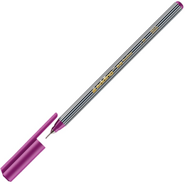 Edding 55 Fineliner Kalem KOYU PEMBE - Edding