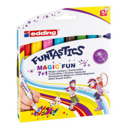 Edding E-13 Funtastics Sihirli Keçeli Kalem 8 Renk - Edding