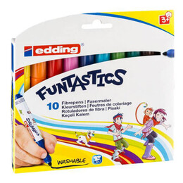 Edding E-14 Funtastics Jumbo Keçeli Kalem 10 Renk - Edding