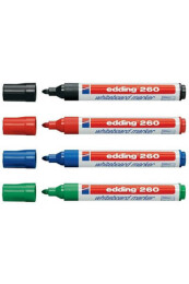 Edding E-260 Beyaz Tahta Kalemi 4'Lü *** - Edding