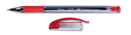 Faber Castell 1425 İğne Uçlu Tükenmez Kalem KIRMIZI - Faber Castell