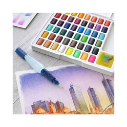 Faber Castell Creative Studio Tablet Sulu Boya Seti 48 Renk - 4