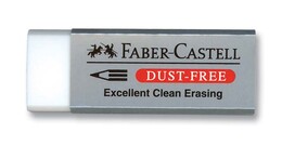 Faber Castell Dust-Free Beyaz Silgi Büyük Boy - Faber Castell