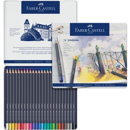 Faber Castell Goldfaber Kuru Boya Kalemi Seti 24 Renk - Faber Castell