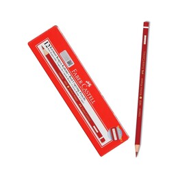 Faber Castell Kırmızı Kopya Kalemi 12 Adet - Faber Castell