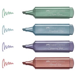 Faber Castell Metalik İşaretleme Kalemi Seti 4 Renk Set-2 - Faber Castell