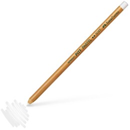 Faber Castell Pitt Pastel Boya Kalemi 101 WHITE MEDIUM - Faber Castell