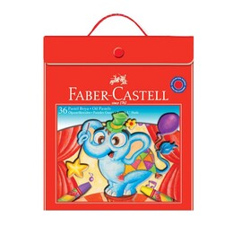 Faber Castell Plastik Çantalı Tutuculu Pastel Boya 36 Renk - Faber Castell