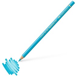Faber Castell Polychromos Artist Kuru Boya Kalemi 154 Light Cobalt Turquoise (Kobalt Turkuaz-Açık) - Faber Castell