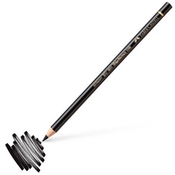 Faber Castell Polychromos Artist Kuru Boya Kalemi 199 Black (Siyah) - Faber Castell