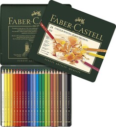 Faber Castell Polychromos Kuru Boya Kalemi Seti 24 Renk - Faber Castell