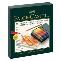 Faber Castell Polychromos Kuru Boya Kalemi Seti 36 Renk Studio Box - Faber Castell