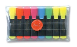 Faber Castell Textliner 48 Fosforlu İşaretleme Kalemi Seti 6+2 Renk - Faber Castell