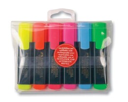 Faber Castell Textliner 48 Fosforlu İşaretleme Kalemi Seti 6 Renk - Faber Castell