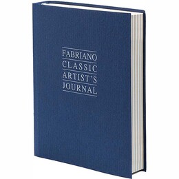 Fabriano Classic Artist's Journal Eskiz Çizim Defteri 90 gr. 12x16 cm. 192 yaprak Fildişi & Buz Rengi Kağıt Lacivert Kapak - Fabriano