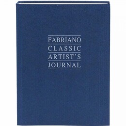 Fabriano Classic Artist's Journal Eskiz Çizim Defteri 90 gr. 12x16 cm. 192 yaprak Fildişi & Buz Rengi Kağıt Lacivert Kapak - 2