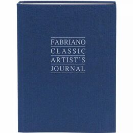 Fabriano Classic Artist's Journal Eskiz Çizim Defteri 90 gr. 12x16 cm. 192 yaprak Fildişi & Buz Rengi Kağıt Lacivert Kapak - 2