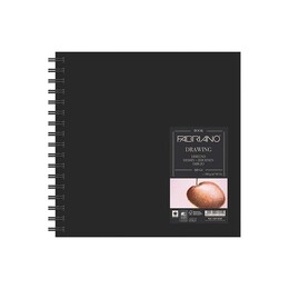 Fabriano Drawing Book Spiralli Sert Kapak Eskiz Çizim Defteri 160 gr. 30x30 cm. 60 yaprak - Fabriano