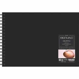 Fabriano Drawing Book Spiralli Sert Kapak Eskiz Çizim Defteri 160 gr. A4 60 yaprak - Fabriano
