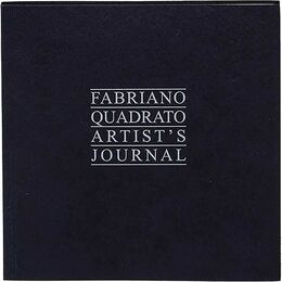 Fabriano Quadrato Artist's Journal Yazı ve Eskiz Çizim Defteri 90 gr. 16x16 cm. 96 yaprak. 4 Renk Kağıt Siyah Kapak - 5