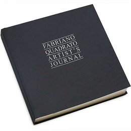 Fabriano Quadrato Artist's Journal Yazı ve Eskiz Çizim Defteri 90 gr. 23x23 cm. 96 yaprak. 4 Renk Kağıt Siyah Kapak - 2