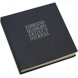 Fabriano Quadrato Artist's Journal Yazı ve Eskiz Çizim Defteri 90 gr. 23x23 cm. 96 yaprak. 4 Renk Kağıt Siyah Kapak - 2
