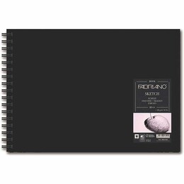 Fabriano Sketchbook Spiralli Sert Kapak Spiralli Eskiz Çizim Defteri 110 gr. A5 80 yaprak - Fabriano