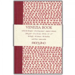 Fabriano Venezia Book Çok Amaçlı Eskiz Çizim Defteri 200 gr. 15x23 cm. 48 yaprak - 1