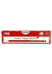 Fatih Kırmızı Kopya Kalemi 12 Adet - 2