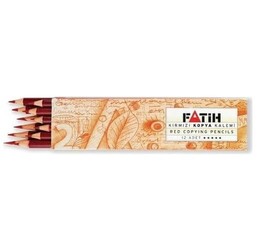 Fatih Kırmızı Kopya Kalemi 12 Adet - Fatih