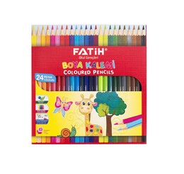 Fatih Kuru Boya 24 Renk Tam Boy - Fatih