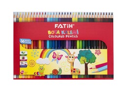 Fatih Kuru Boya 36 Renk Tam Boy - Fatih