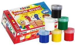 Fatih Parmak Boyası 6 Renk x 25 ml. - Fatih