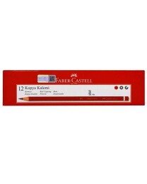 FC Başlık Kopya Kalemi Kırmızı 12'Li Kutu - Faber Castell