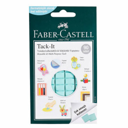 FC Tack-İt Sakız ( Hamur ) Yapıştırıcı 50 Gr. Yeşil (5130187091) - Faber Castell