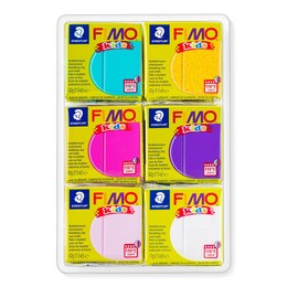 Fimo Kids Polimer Kil Seti 6 Renk x 42 gr. PARLAK RENKLER - 2