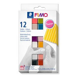 Staedtler Fimo Soft Polimer Kil Seti 12 Renk x 25 gr. Fashion (Moda) Renkler - 1