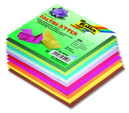Folia Origami Kağıdı 10x10 cm. 10 Renk 100 Adet - Folia