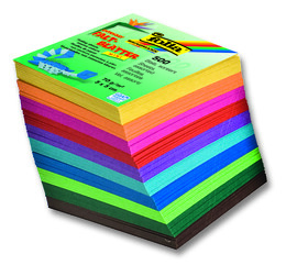 Folia Origami Kağıdı 5x5 cm. 10 Renk 500 Adet - Folia