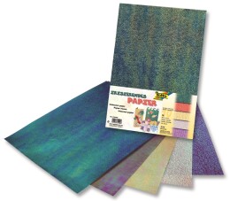 Folia Yanardöner Elişi Kağıdı 23x33 cm. 10 Seçilmiş Renk - Folia