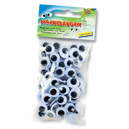 Folia Yuvarlak Oynar Göz 14 mm 100'lü Paket - Folia