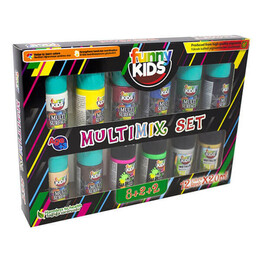 Funny Kids Multimix 20 Ml.x 12 Renk Tüp Set (FNNY-MLTX-020-05686) - Funny Kids