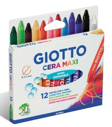 Giotto Cera Maxi Jumbo Mum Boya 12 Renk - Giotto